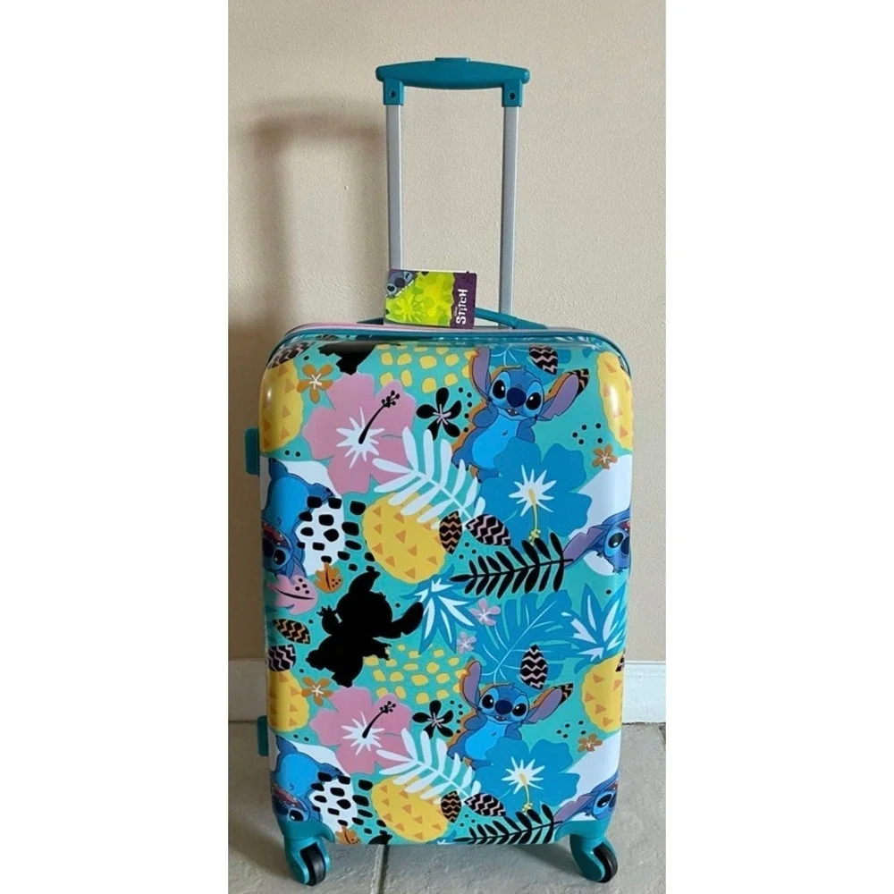 Lilo and Stitch Disney Carry on suitcase 20''‎ Rolling Travel Trip Ohana